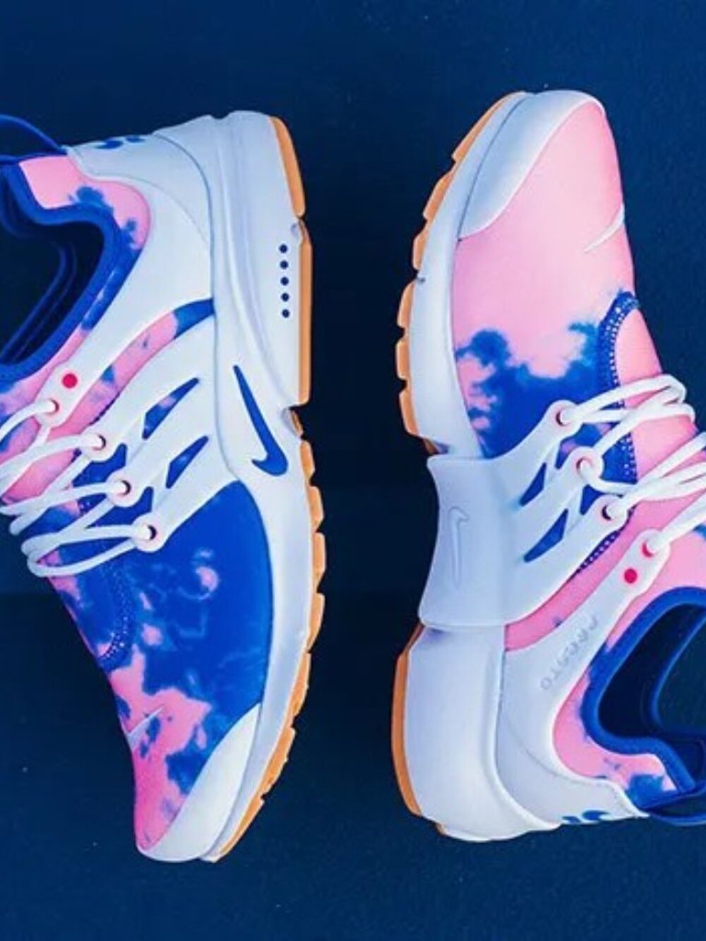Nike Womens Air Presto Tie Dye 'Blue Nebula' Size *